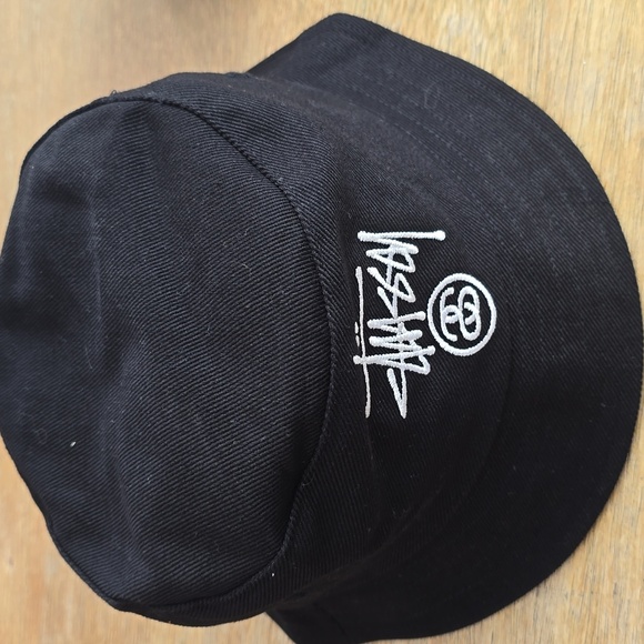 Vintage Stussy Capz Bucket Hat Black Small/Medium NWOT - Picture 7 of 9